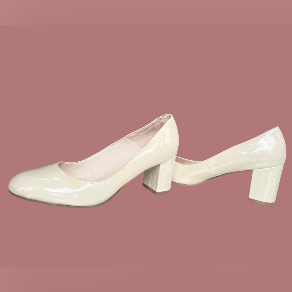 Jo Mercer Marcy Mid Heels Leather Shoes - Picture 1 of 6